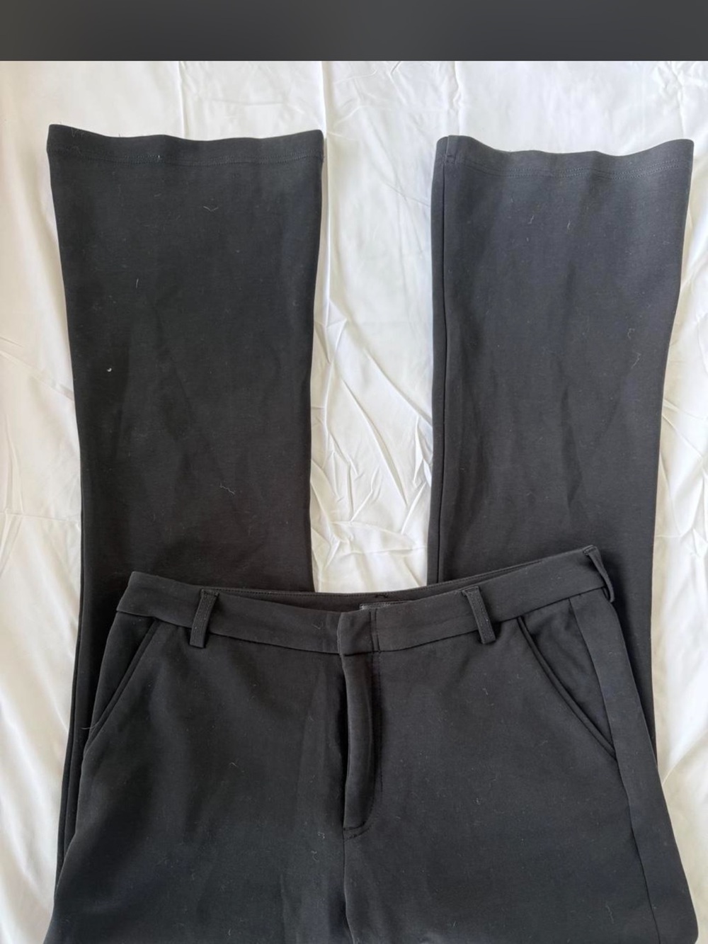 KUT from the Kloth Black Flare Trouser Pants - Size 14